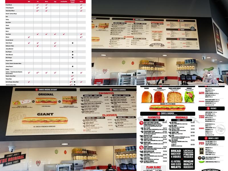 Jimmy John's Menu