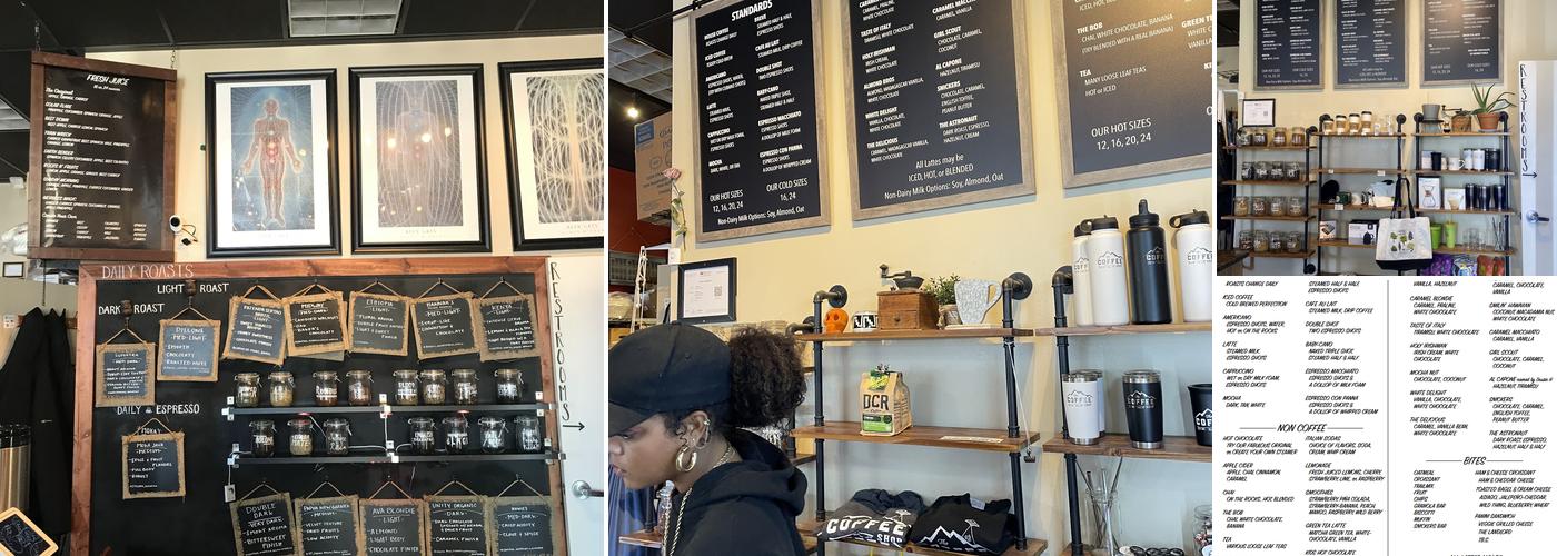 The Coffee Shop Menu