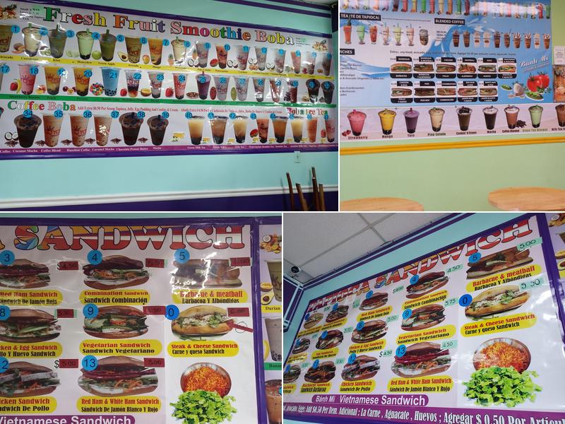 Royal Tapioca Menu