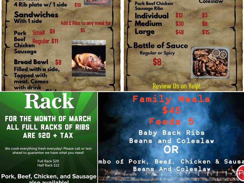 Have Cooker Will Travel Menu