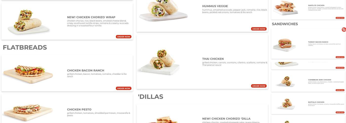 Tropical Smoothie Cafe Menu