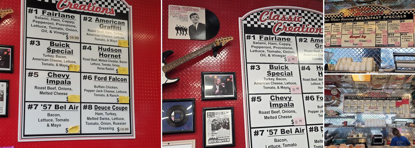 Cella Bagels & Grill Menu