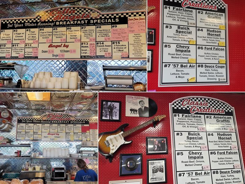 Cella Bagels & Grill Menu
