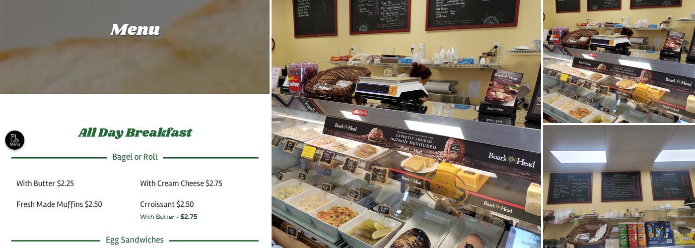 MJ's Sawgrass Deli Menu