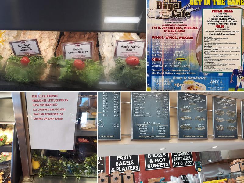Long Island Bagel Cafe Menu