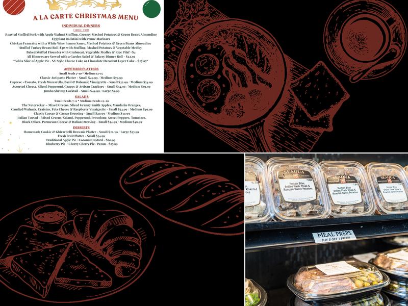 Seaqua Delicatessen & Caterers Menu