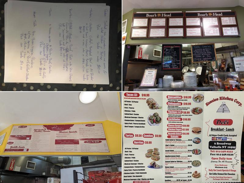 Panchito’s Deli & Grill Menu