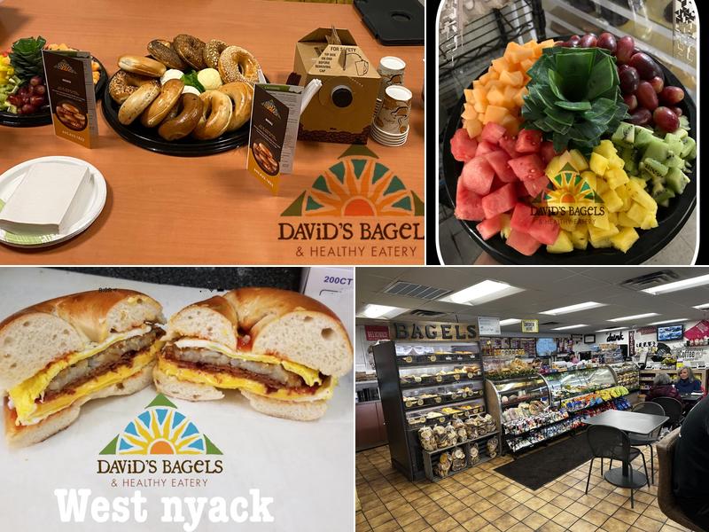 David's Bagels west nyack & Healthy Eatery