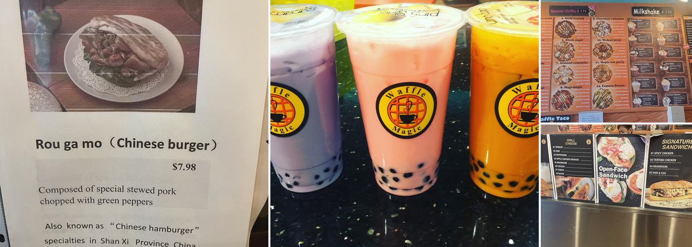 Waffle Magic Menu