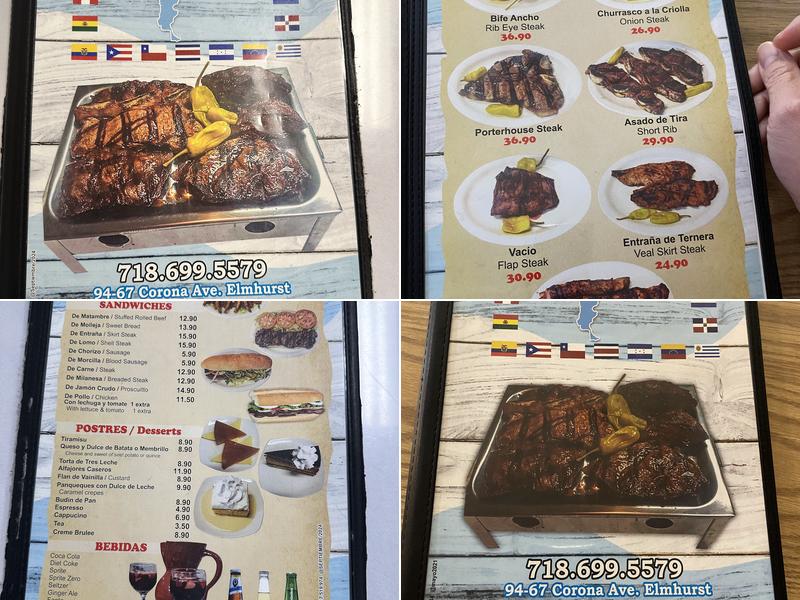 La Esquina Criolla Menu