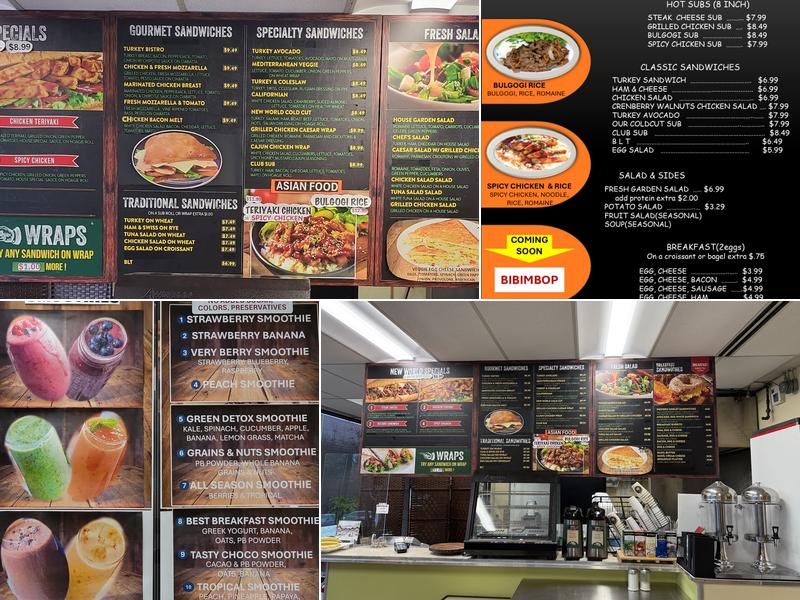New World Deli Menu