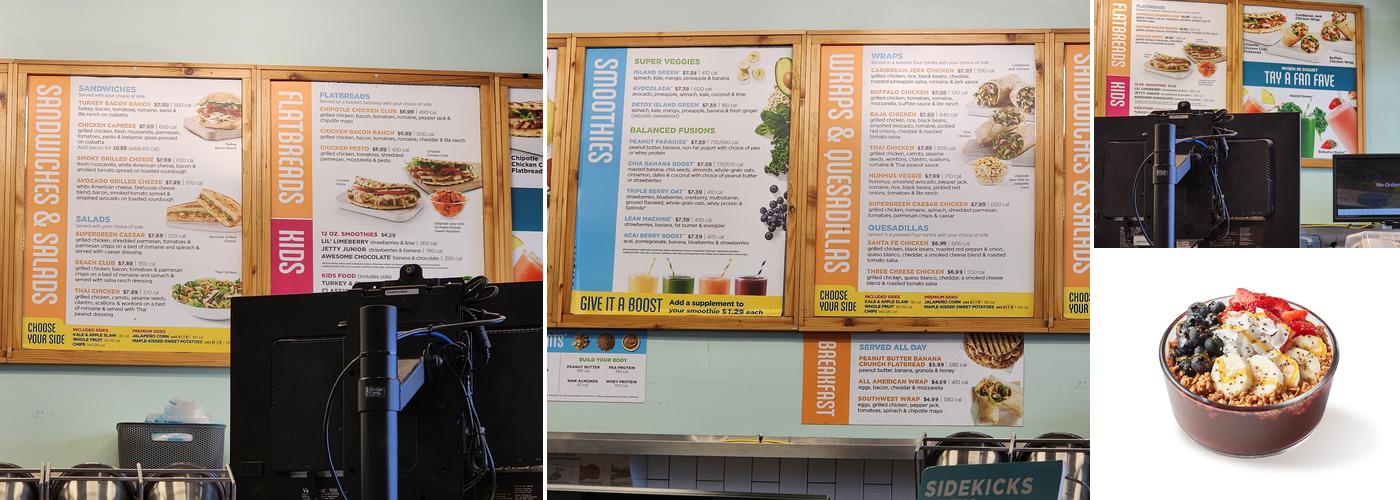 Tropical Smoothie Cafe Menu