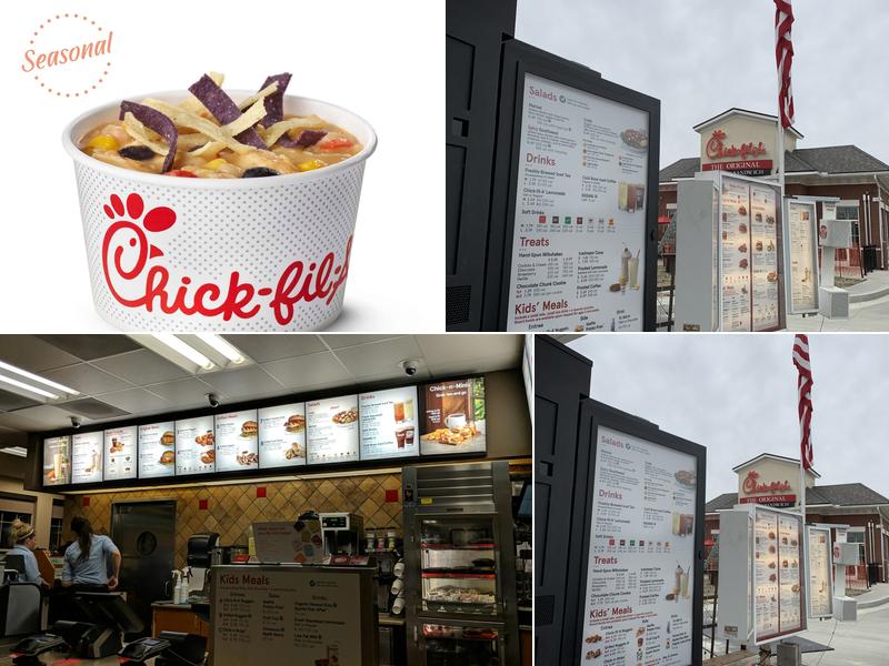 Chick-fil-A Menu