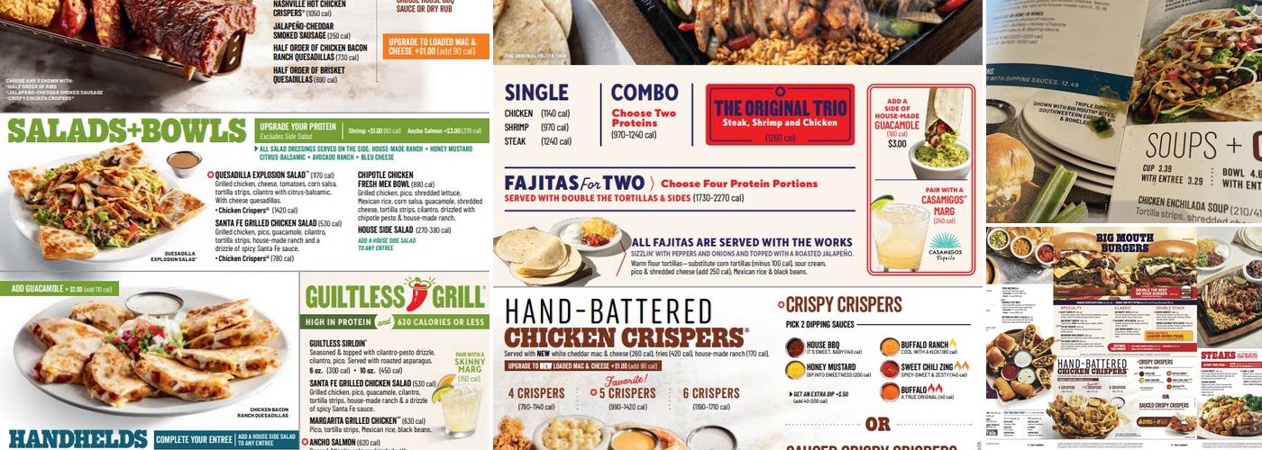 Chili's Grill & Bar Menu
