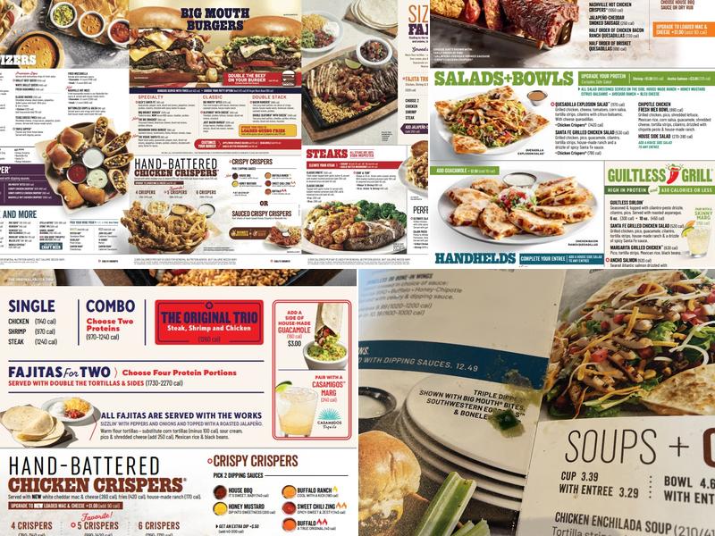 Chili's Grill & Bar Menu