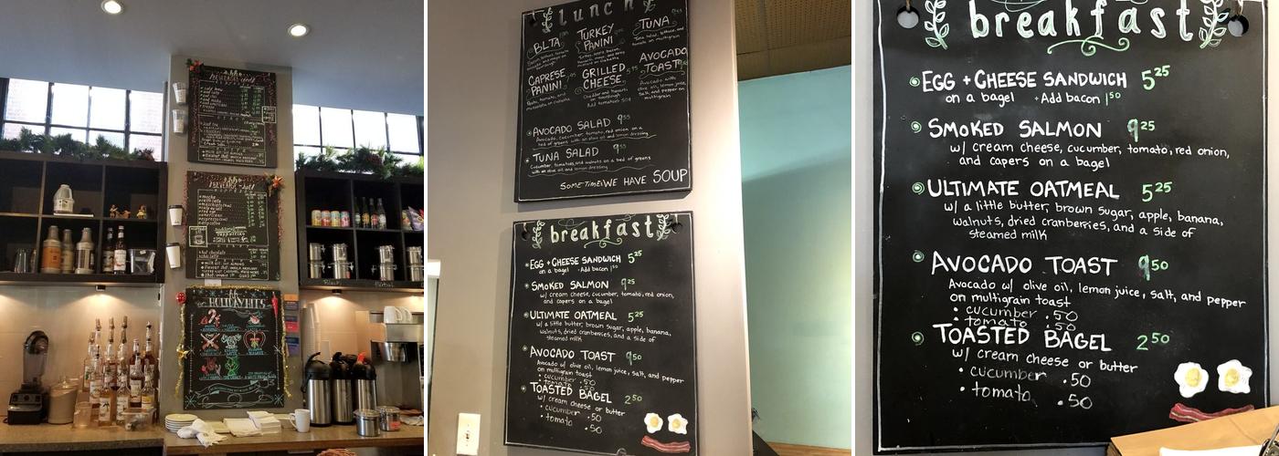 Hothouse Coffee Menu