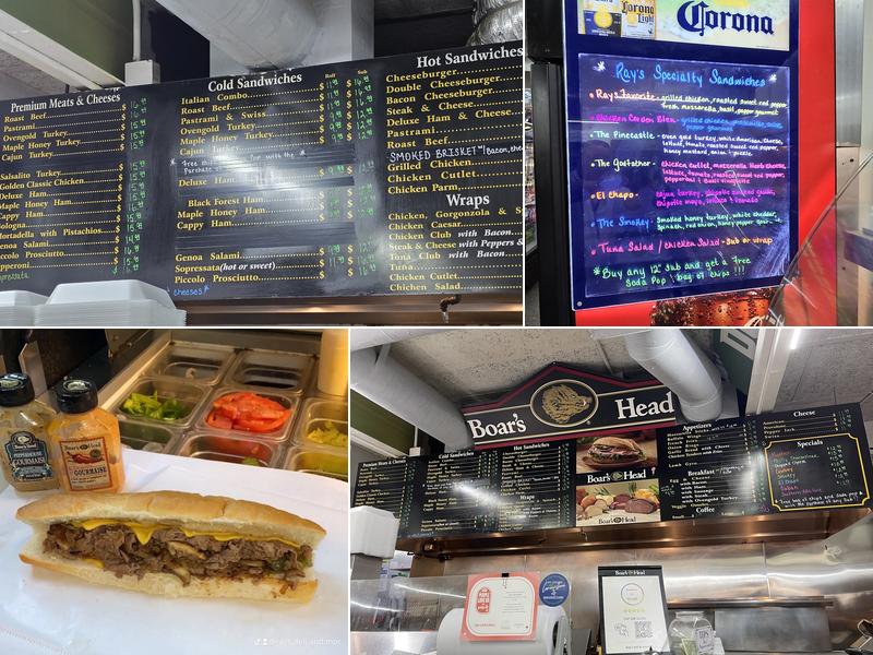 Ray's Deli & More Menu