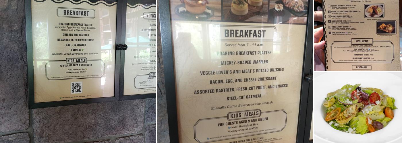 Roaring Fork Menu