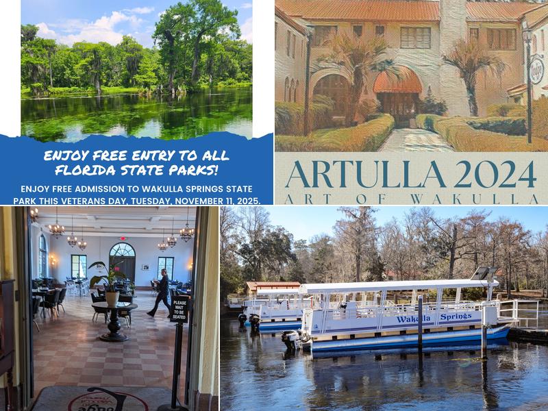 The Edward Ball Dining Room at Wakulla Springs