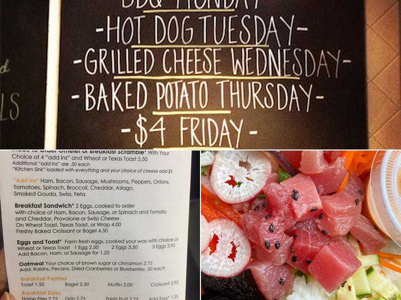 Table 301 Kitchen Menu