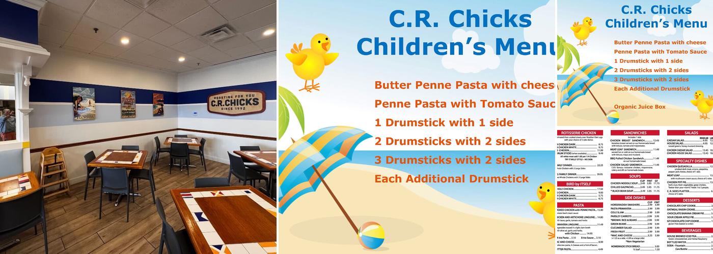 C.R. Chicks (Village Blvd.) Menu