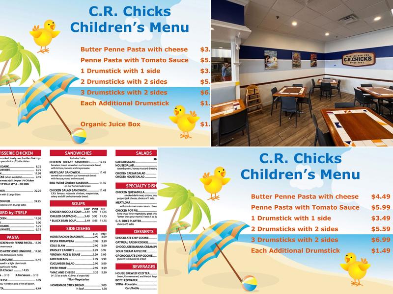 C.R. Chicks (Village Blvd.) Menu