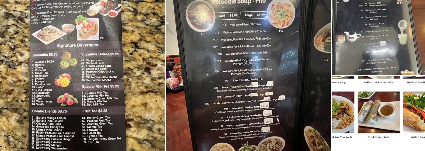 Datpho Menu