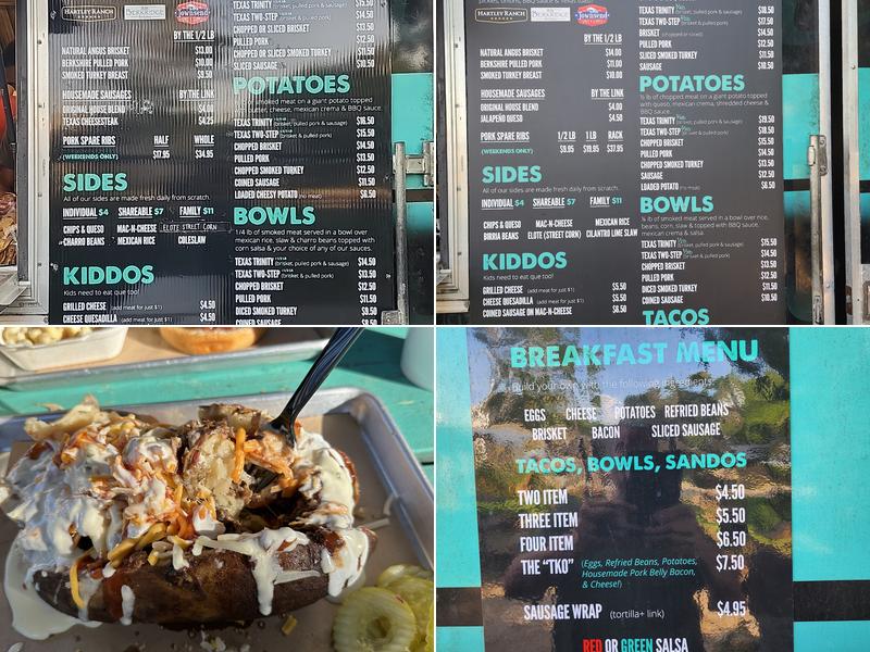 Louie's Craft BBQ Menu