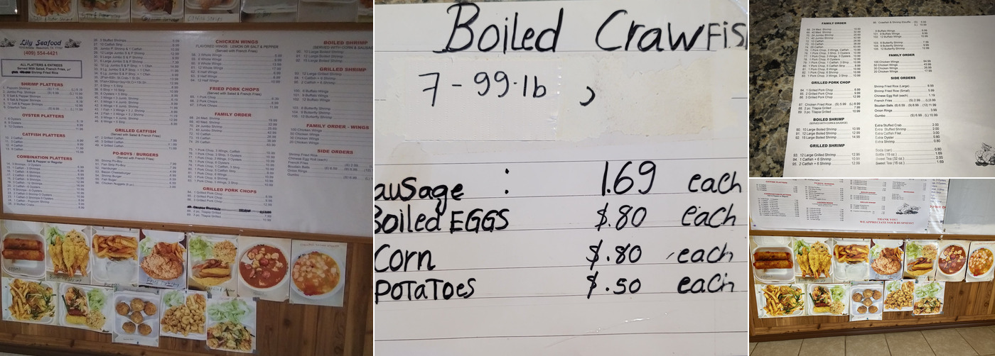 Lily's Seafood Bar And Grill, Beaumont Menu, Reviews (94), Photos