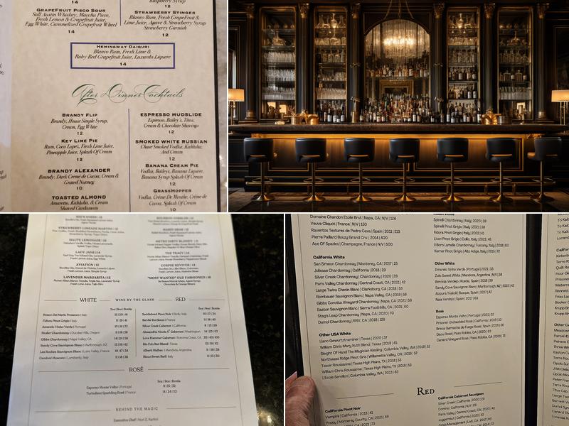 Metropolitan Steak & Seafood Menu