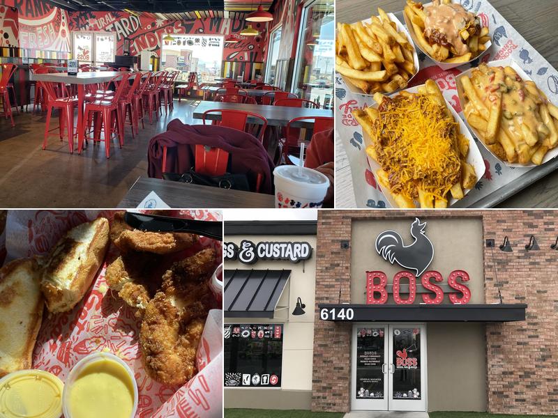 Boss Tenders, Dogs & Custard
