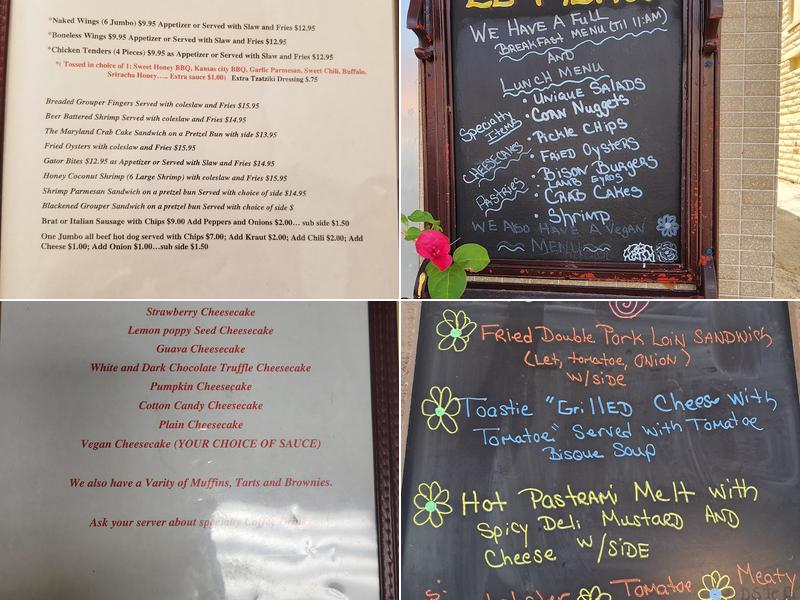 Myshelly's Kitchen Menu