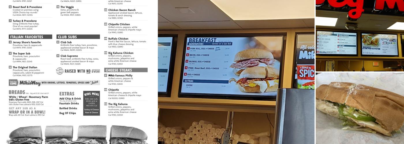 Jersey Mike's Subs Menu