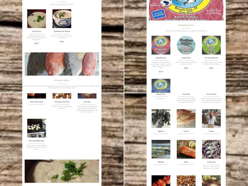 Harrelson's Seafood Market Menu