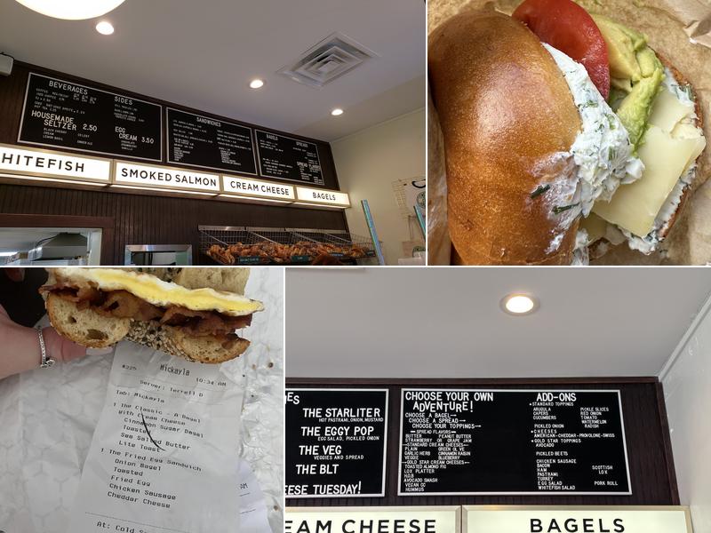 Emerald City Bagels Menu