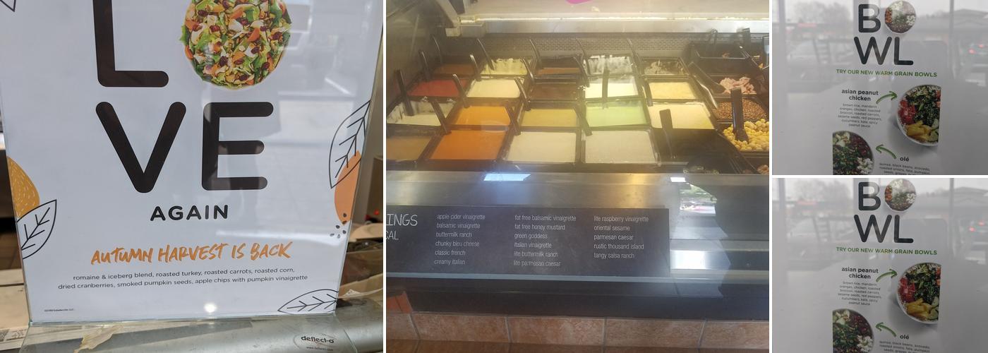 Saladworks Menu
