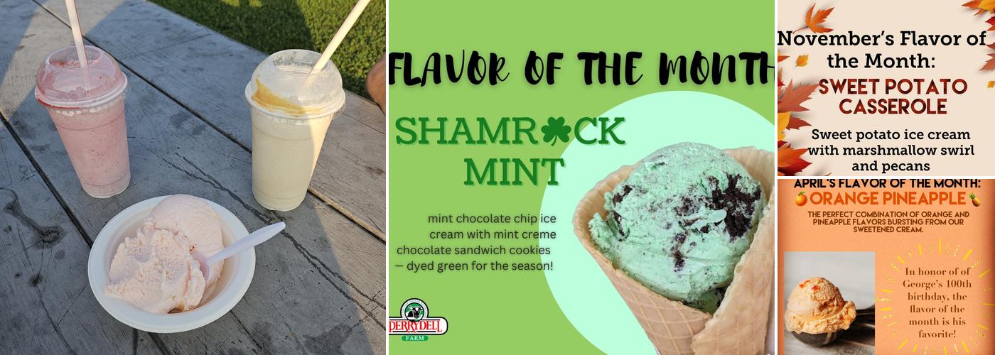 Perrydell Farm and Dairy Menu