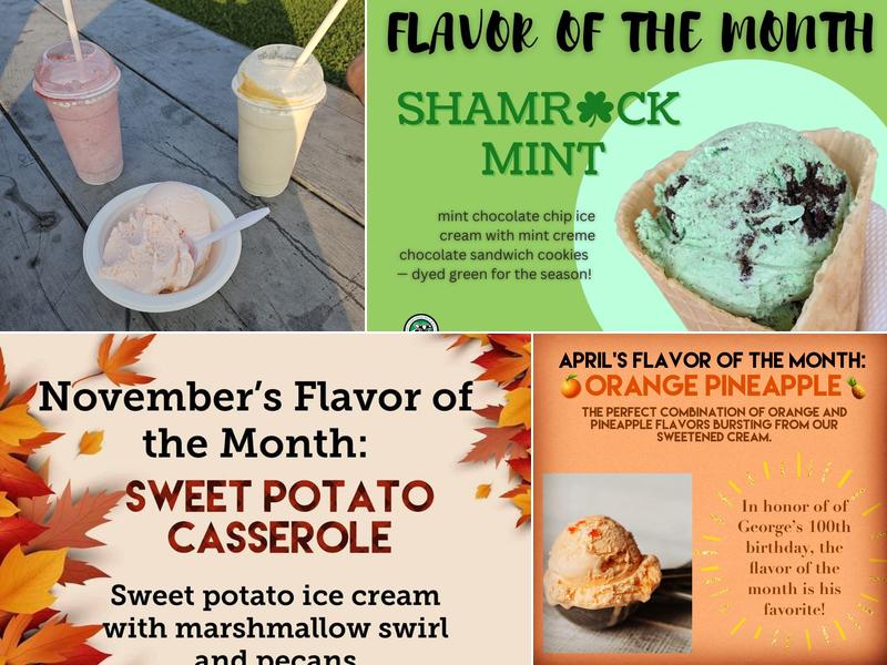 Perrydell Farm and Dairy Menu