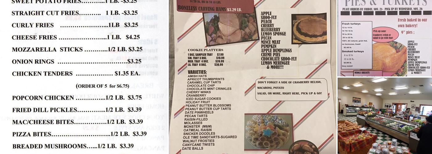 Maplewood Farm Market LLC Menu