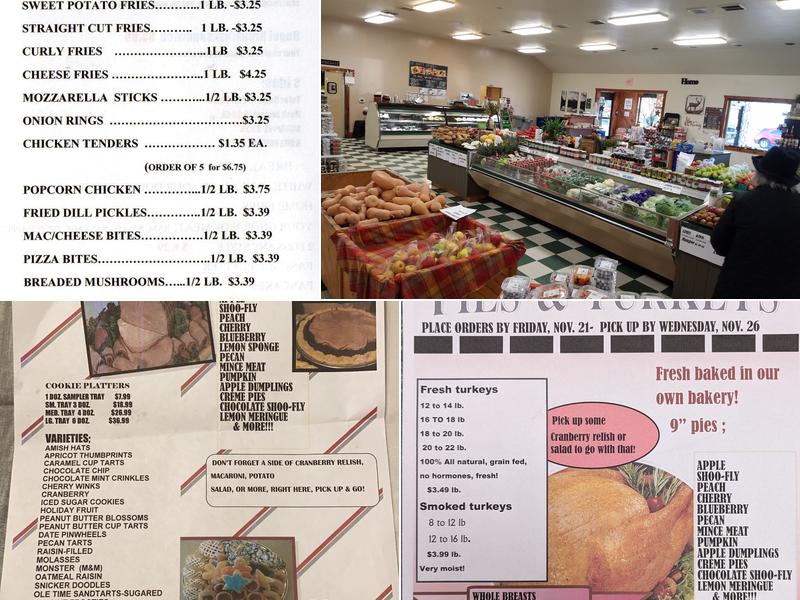 Maplewood Farm Market LLC Menu