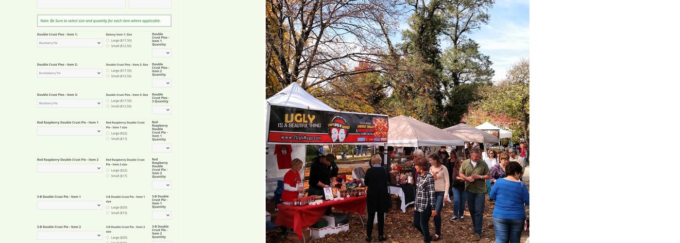 Sand Hill Berries Menu