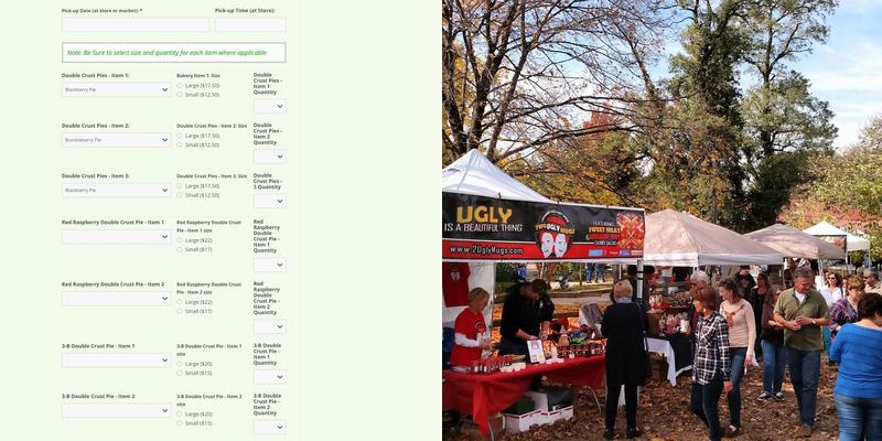 Sand Hill Berries Menu