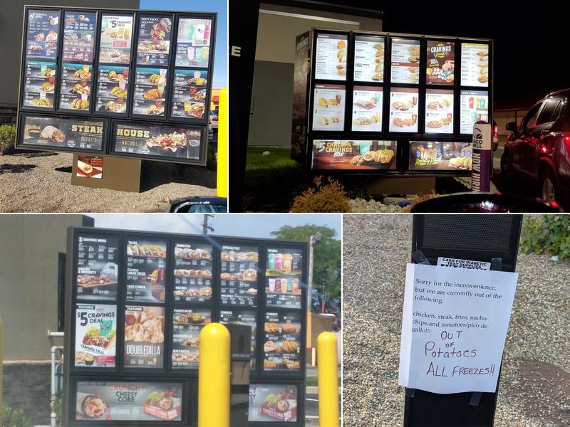 Taco Bell Menu
