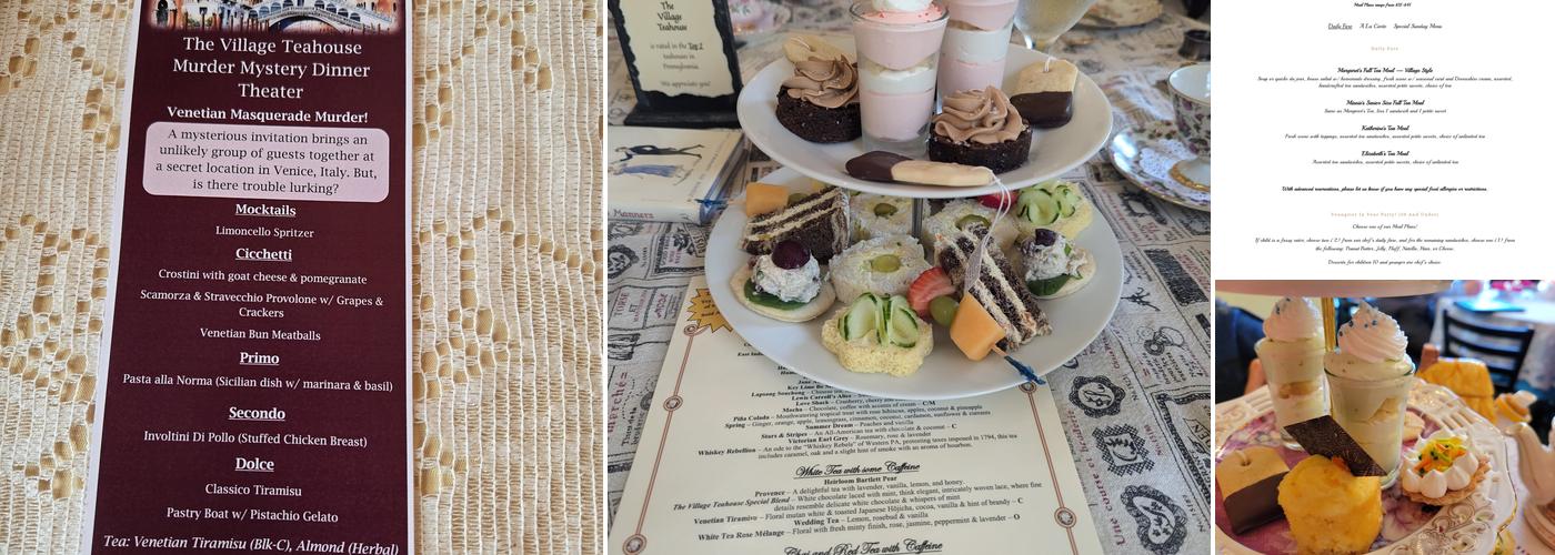 The Village Teahouse Menu