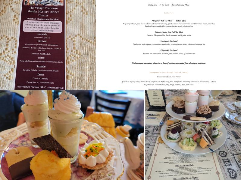 The Village Teahouse Menu