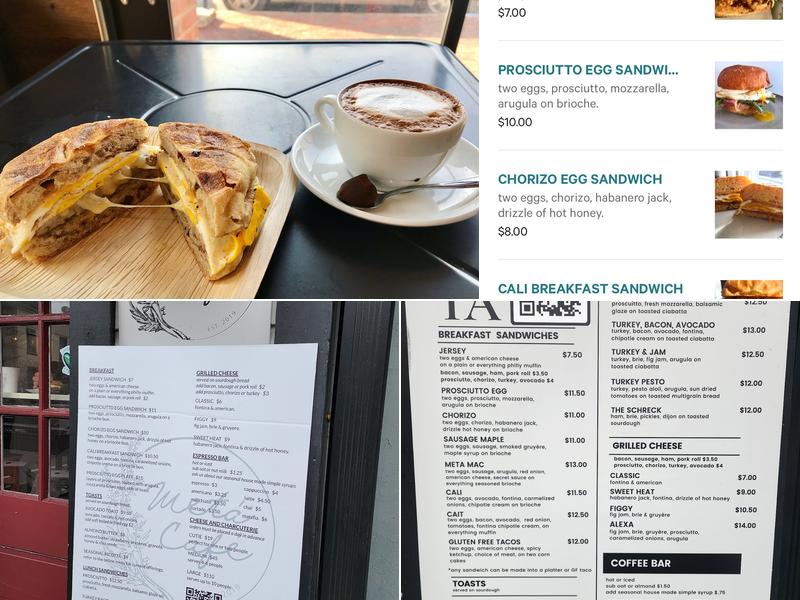 Metá Café Menu