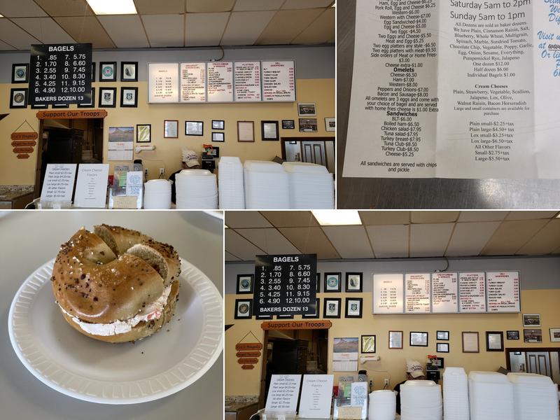 Vic's Bagels Menu