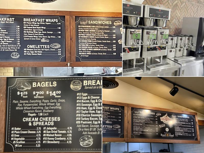 Goldberg's Bagels and Deli Menu