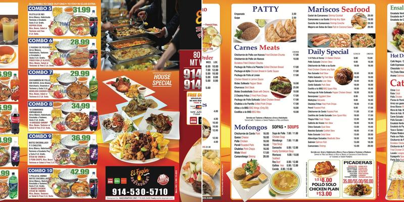 El Fogon Restaurant Menu