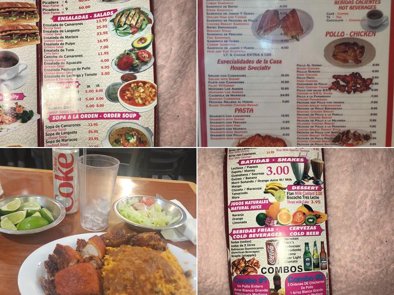 Los Mismos Amigos Menu